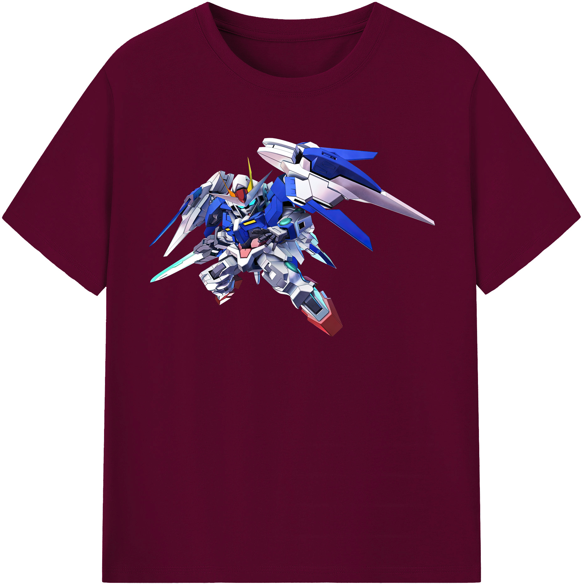 （画像用） 機動戦士ガンダム Mobile Suit Gundam レディースカジュアルプリントTシャツ（綿100％）